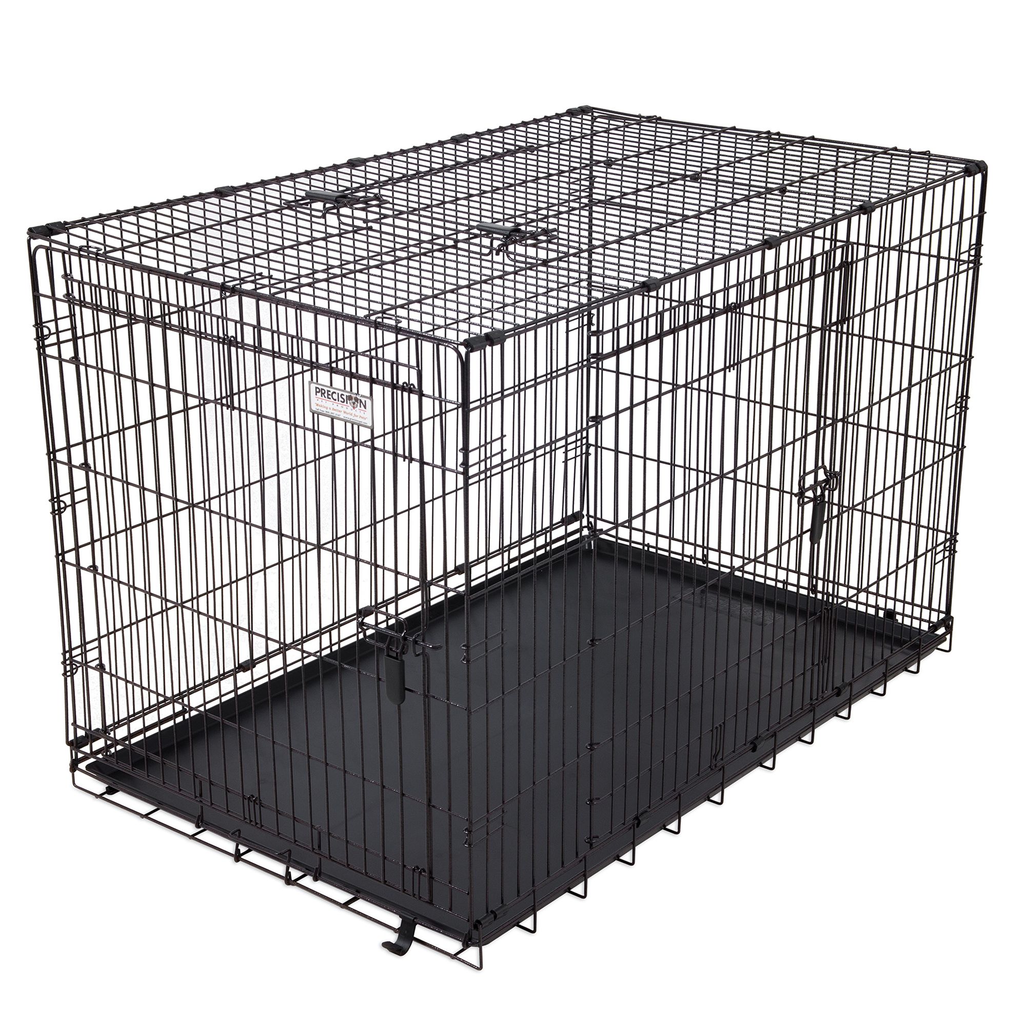 6 Sizes Precision Pet by Petmate ProValu Two Door Wire Dog Crate with Precision Lock System 