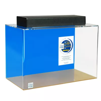 Clear-For-Life 10 Gallon Rectangle Aquarium - Image 1