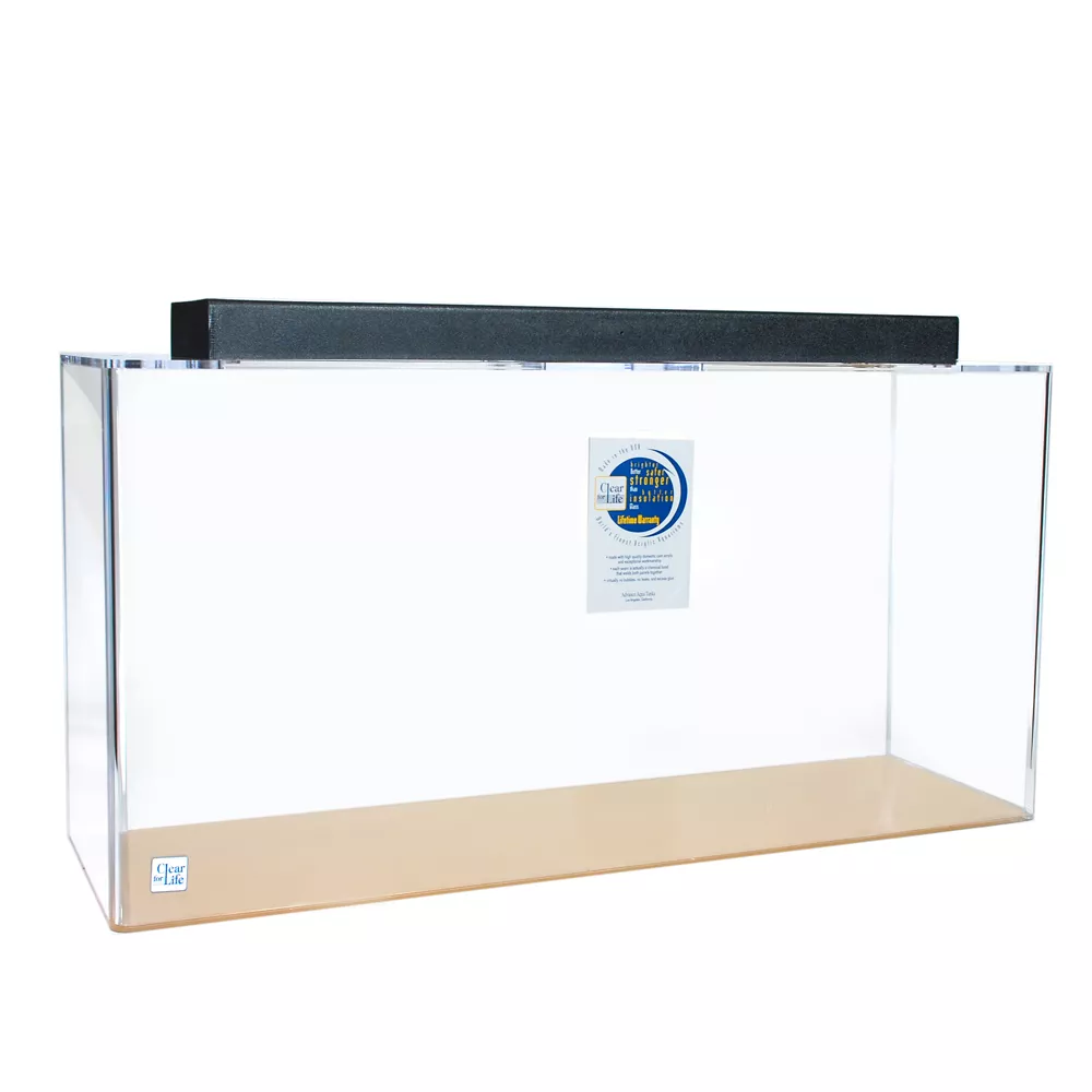 Clear-For-Life 125 Gallon Rectangle Aquarium