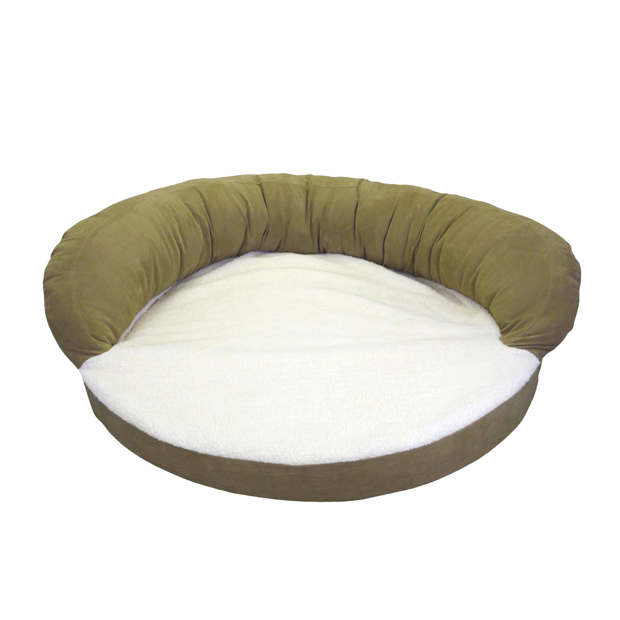 Carolina Pet Orthopedic Bolster Personalized Dog Bed dog Cuddler Beds