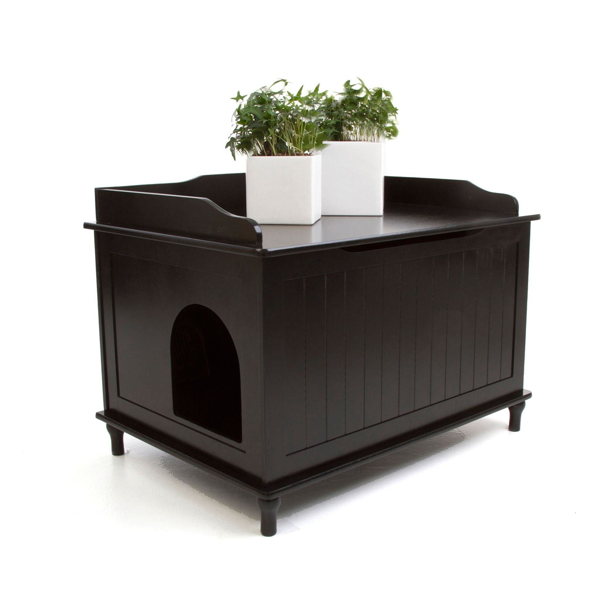 designer litter box enclosure