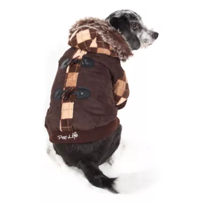 Product Pet Life Argyle Parka Dog Coat