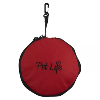 Product Pet Life Double Bowl Waterproof Travel Pet Bowl