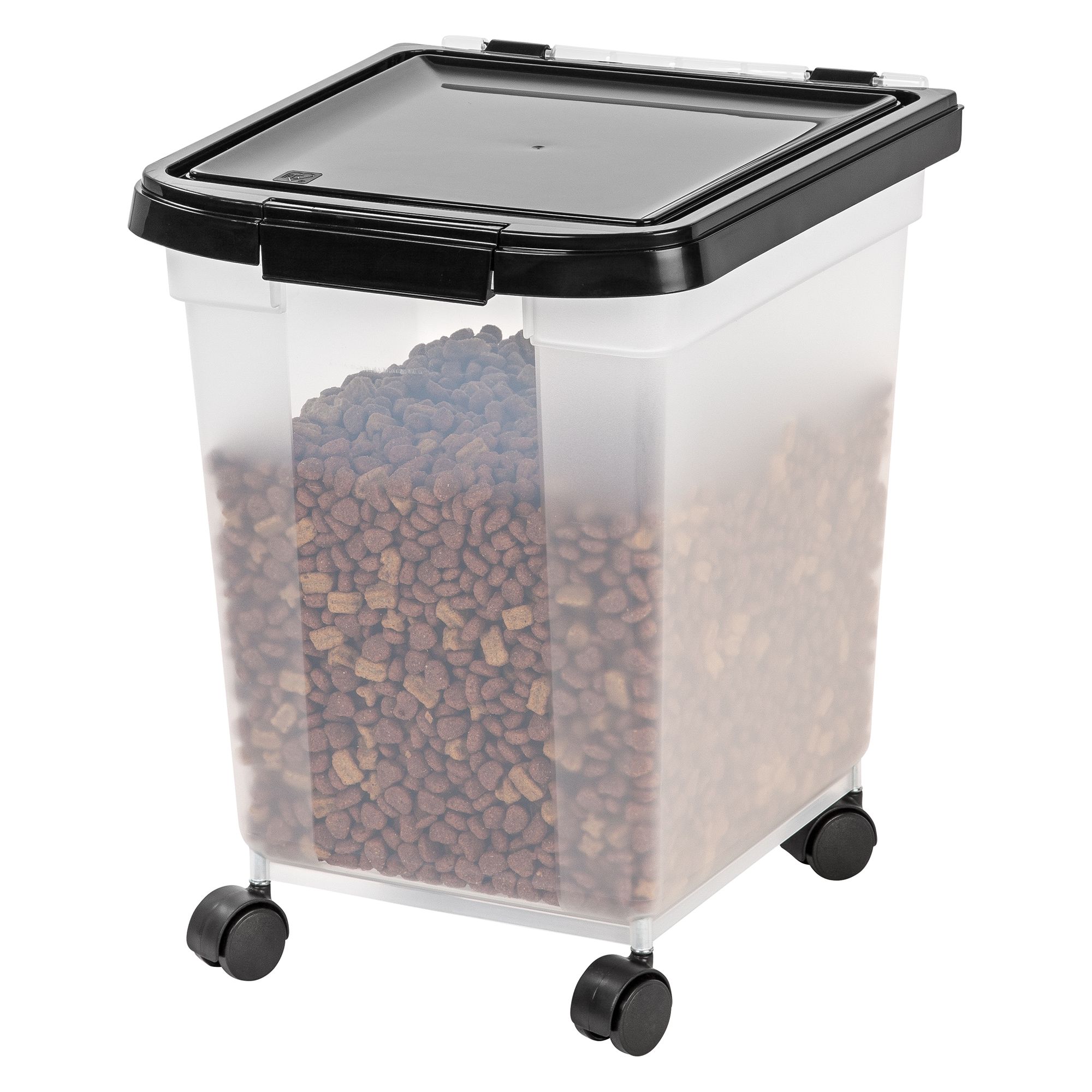 dog food containers wood