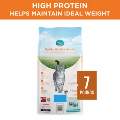 Product Purina ONE® +Plus Ideal Weight Adult Cat Dry Food - Turkey, High-Protein, Natural