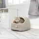 Product Armarkat Sage Green & Beige Faux Suede and Faux Fur Covered Cat Bed