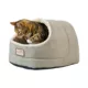 Product Armarkat Sage Green & Beige Faux Suede and Faux Fur Covered Cat Bed
