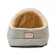 Product Armarkat Sage Green & Beige Faux Suede and Faux Fur Covered Cat Bed