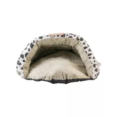 Product Armarkat Sage Green Faux Suede Paw Print Covered Cat Bed