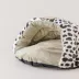 Armarkat Sage Green Faux Suede Paw Print Covered Cat Bed image thumbnail 7