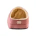 Armarkat Sage Green & Beige Faux Suede and Faux Fur Covered Cat Bed image thumbnail 4