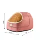 Product Armarkat Sage Green & Beige Faux Suede and Faux Fur Covered Cat Bed