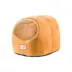 Armarkat Ivory & Brown Luxe Velvet Covered Cat Bed image thumbnail 7