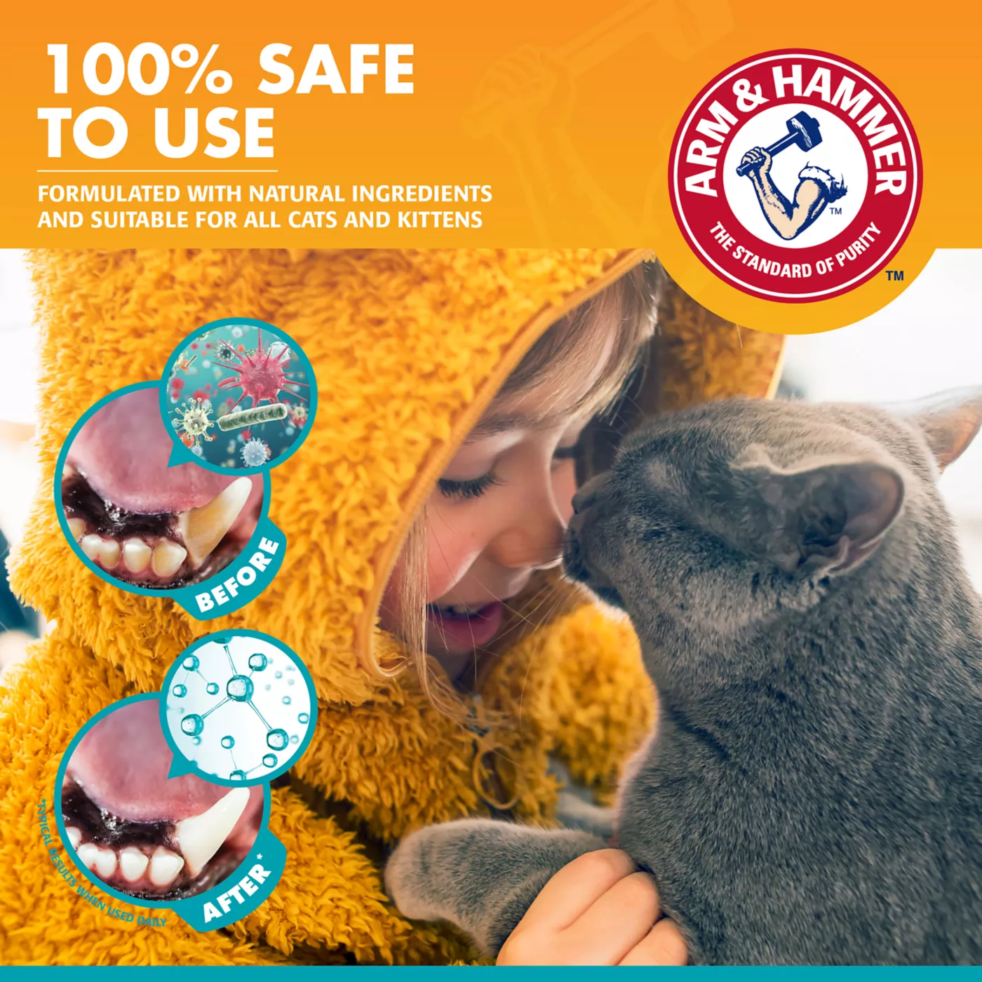 Arm Hammer Fresh Breath Cat Dental Kit Tuna