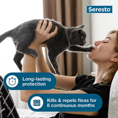 Seresto® Vet-Recommended 8-Month Collar, Flea & Tick Prevention for Cats - Image 6