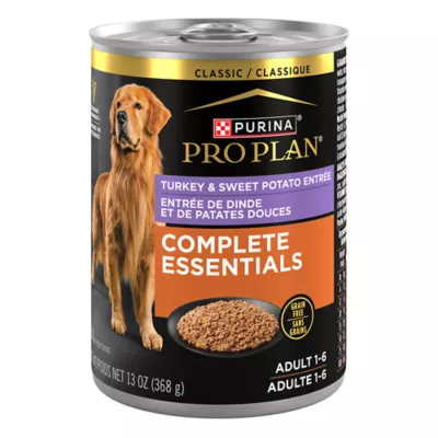 Purina Pro Plan Complete Essentials Adult Wet Dog Food Grain Free Turkey Sweet Potato 13 oz