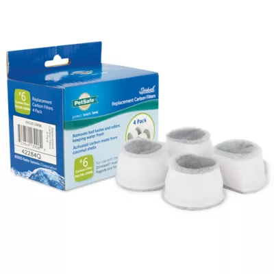 Product PetSafe® Drinkwell Replacement Carbon Filters - Ceramic Water Fountain Filters - 4-Pack