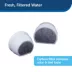 PetSafe® Drinkwell Replacement Carbon Filters - Ceramic Water Fountain Filters - 4-Pack image thumbnail 4