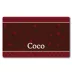 Drymate® Paw Border Waterproof Personalized Pet Mat image thumbnail 1