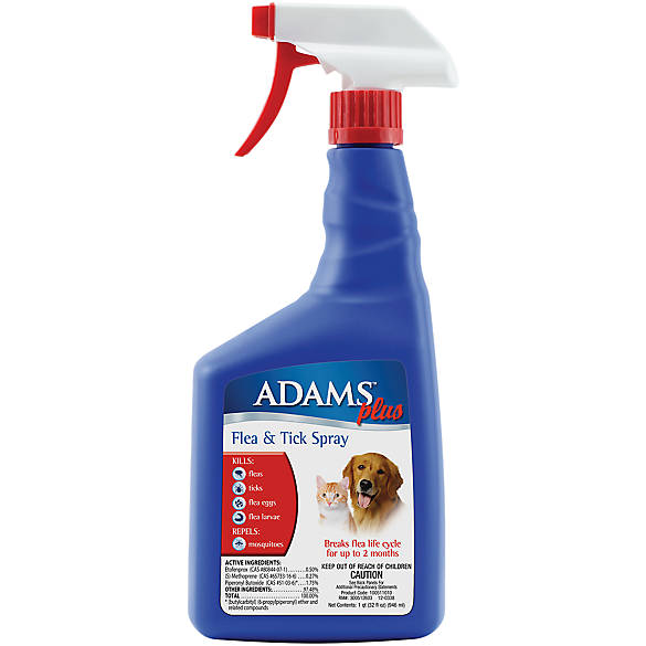 Adams™ Plus Flea & Tick Spray dog Flea & Tick Pet Sprays PetSmart