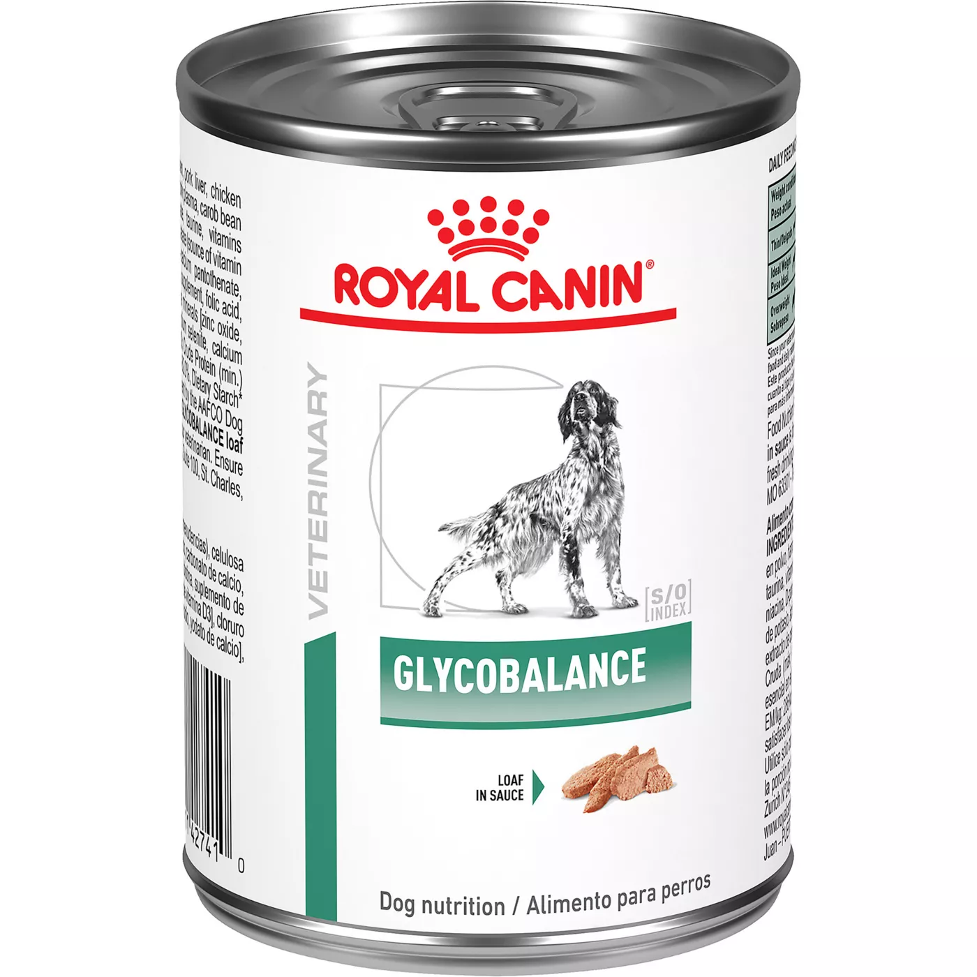 Royal Canin Veterinary Diet Canine Glycobalance Adult Dog Loaf in Sauce Wet Food 13.4 oz can