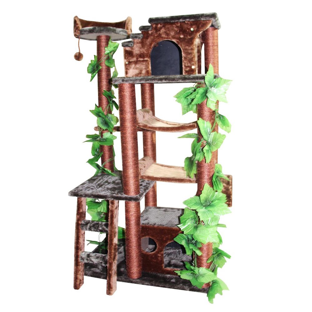 Kitty Mansions Mini Amazon Cat Tree Cat Furniture Towers