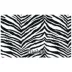 Drymate® Exotic Zebra Waterproof Personalized Pet Mat image thumbnail 1