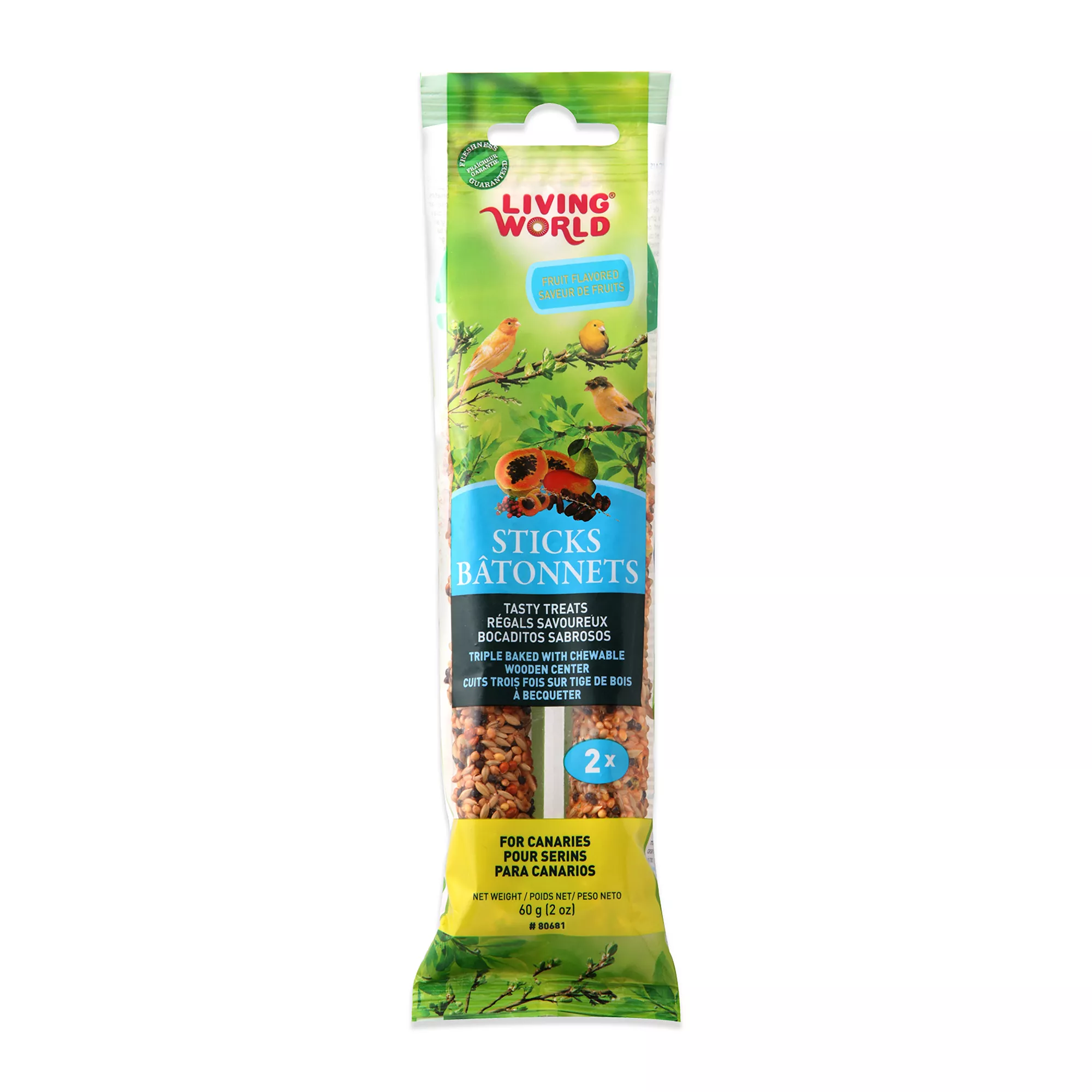 Living World® Sticks Canary Treats - Fruit