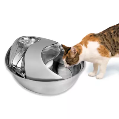 Product Pioneer Pet® Raindrop™ Stainless Steel Pet Fountain