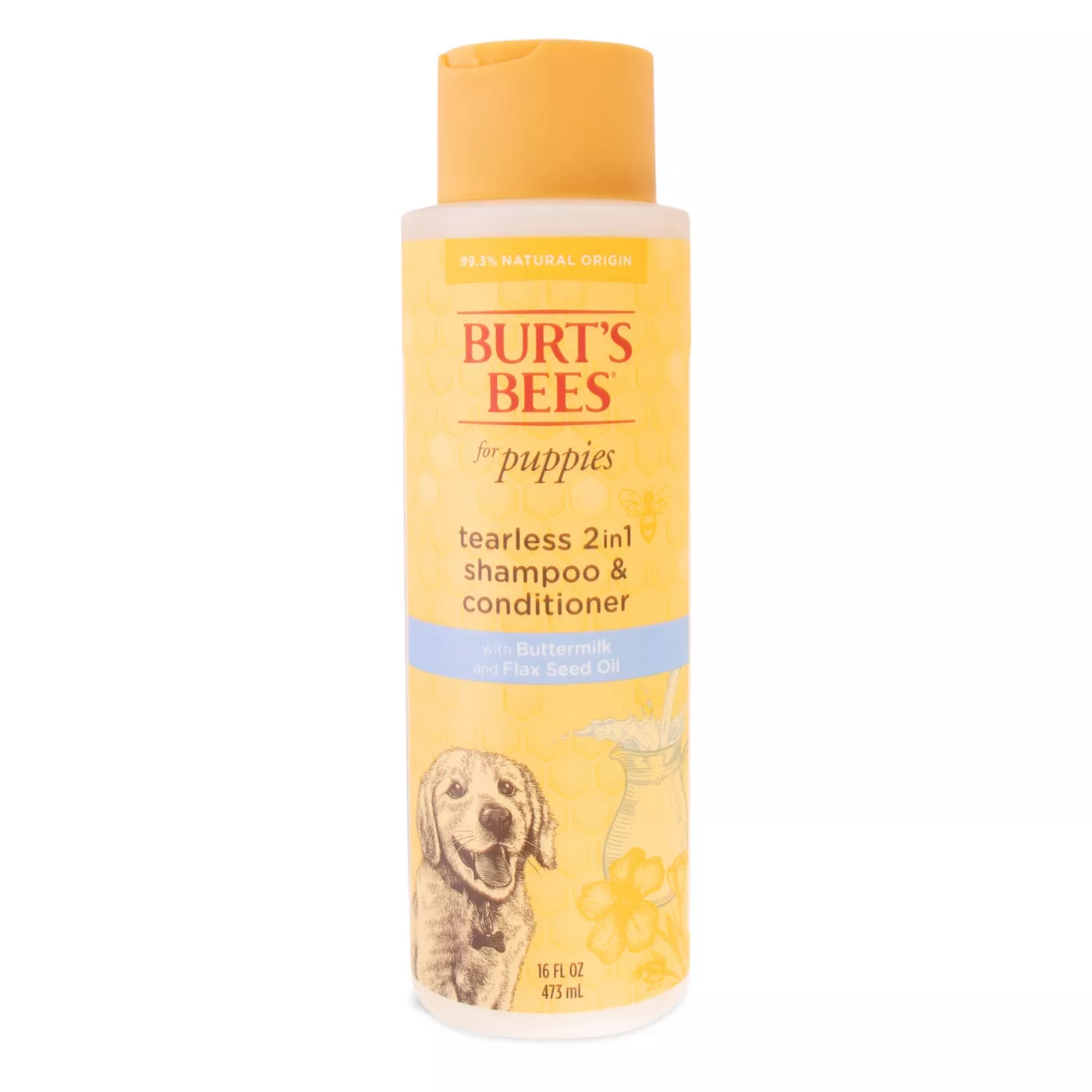 Burt s Bees 2 in 1 Tearless Puppy Shampoo Conditioner Buttermilk Linseed