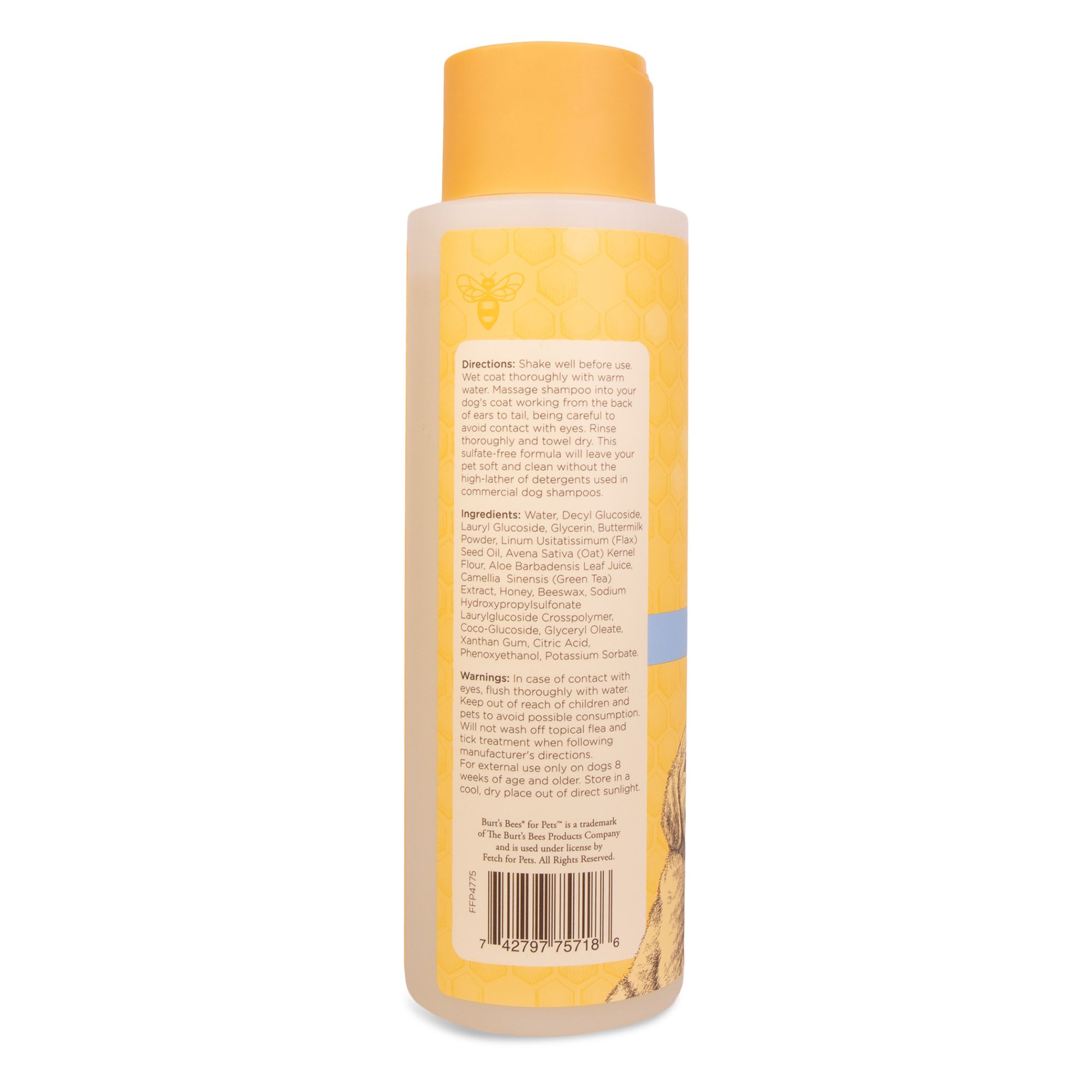 burt's bees tearless puppy shampoo