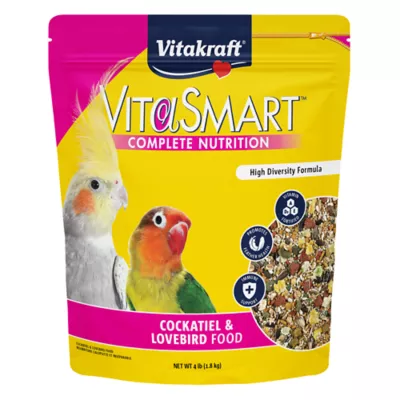 Vitakraft VitaSmart Cockatiel Lovebird Food