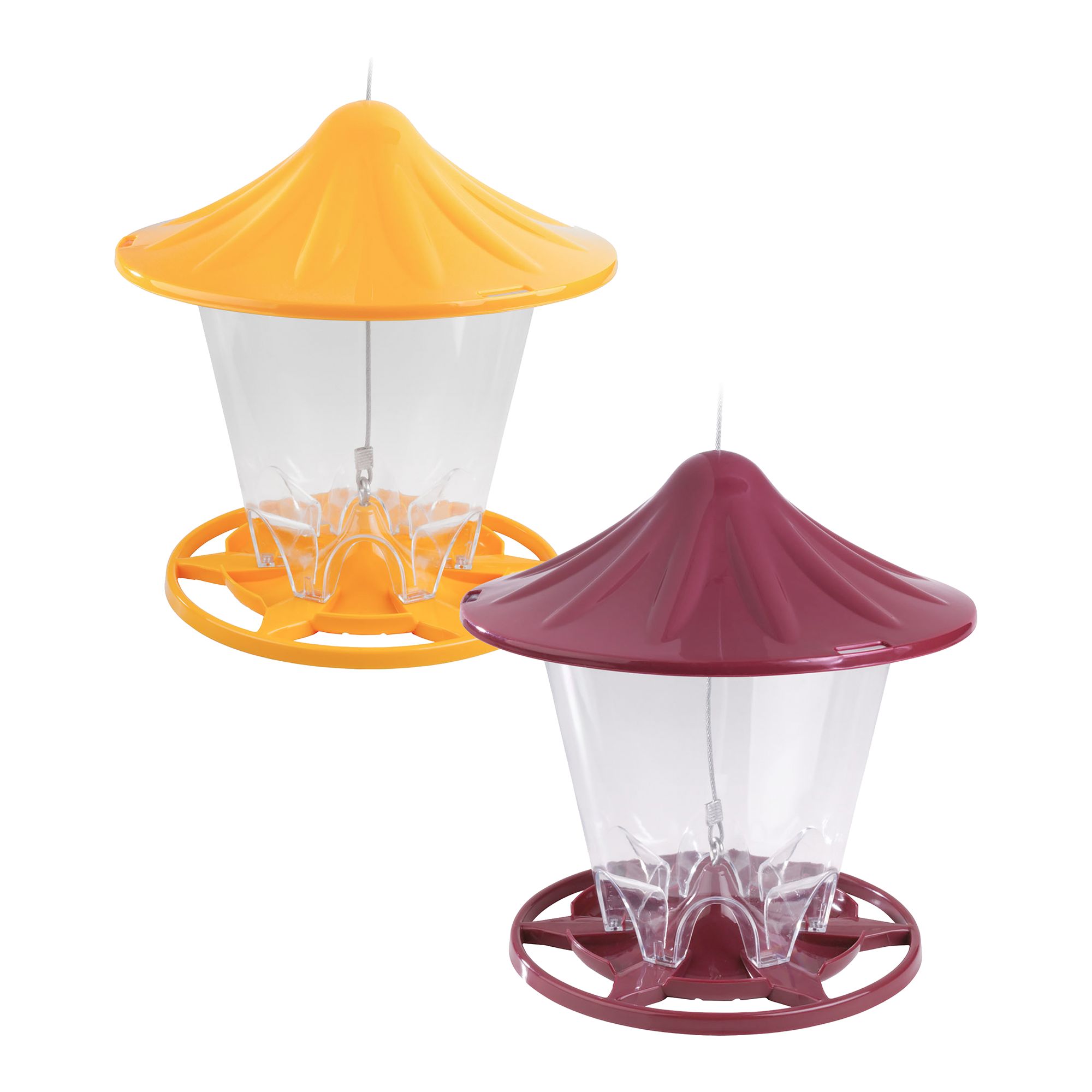More Birds® Round Hopper Feeder bird Outdoor Feeders PetSmart