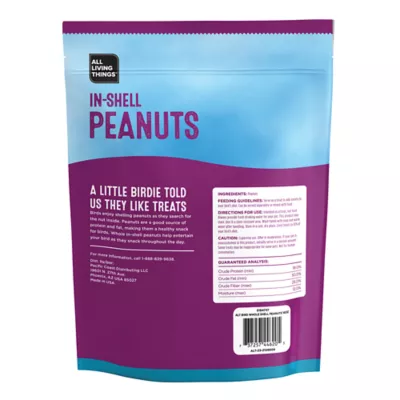 Product All Living Things® Whole in Shell Peanut Medium & Large Bird Treats