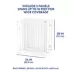 Top Paw® Super-Wide Convertible Pet Gate - Dog Gate image thumbnail 3