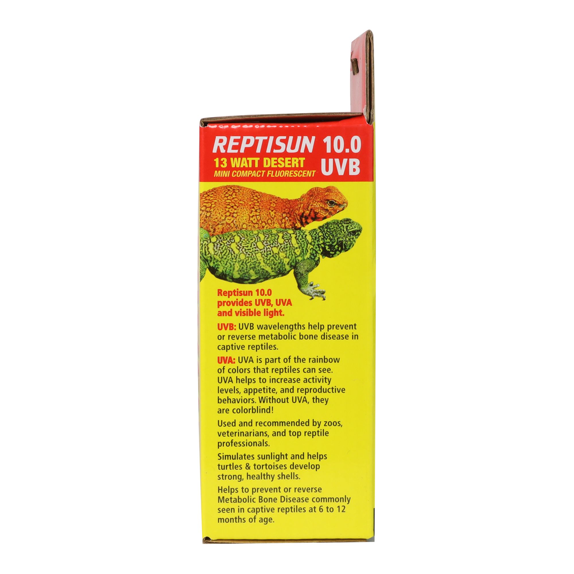Zoo Med ReptiSun 10.0 UVB Mini Compact Fluorescent Bulb Reptile Desert UVB Terrarium - thumbnail 5