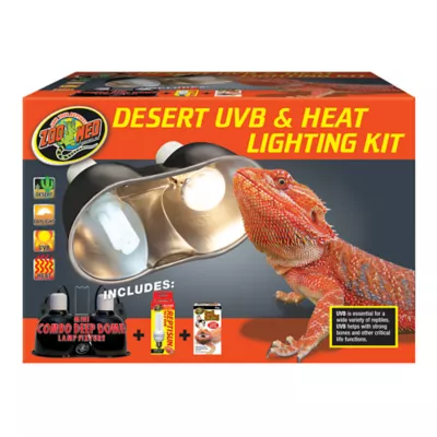 Product Zoo Med Desert UVB & Heat Lighting Kit