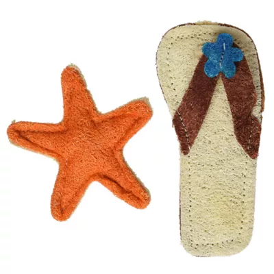 Hip Doggie Beach Loofah Dental Set Dog Toy - Image 2