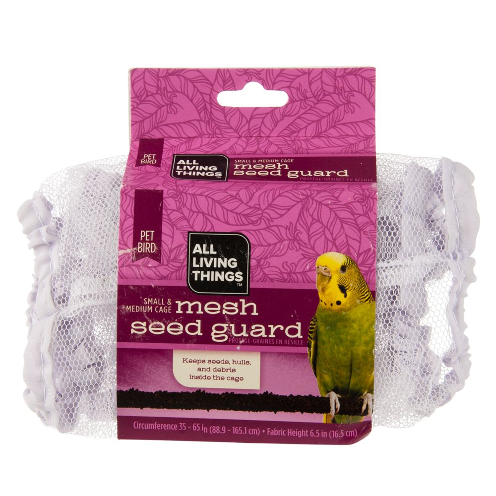 All Living Things® Bird Cage Mesh Seed Guard bird Deodorizers & Waste