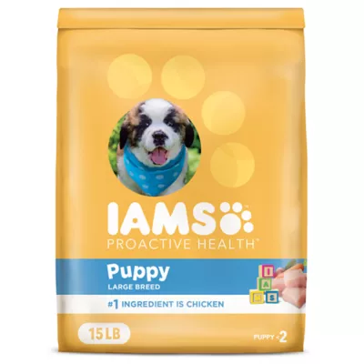 Product Iams Puppy Large Breed Dry Dog Food Chicken & Whole Grains Recipe