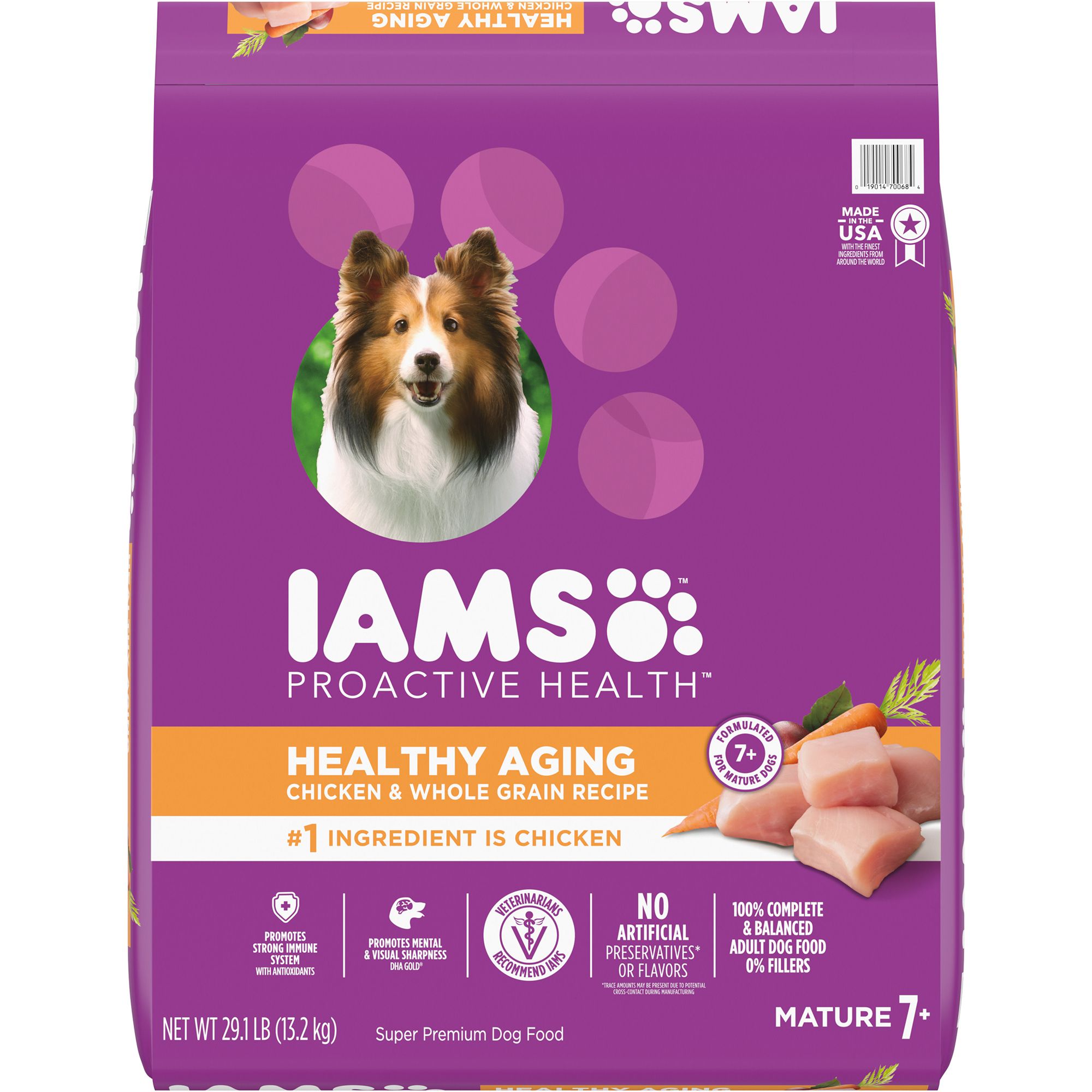 IAMS&trade; Proactive Health Senior Dry Dog Food - Healthy Aging, Chicken & Whole Grains