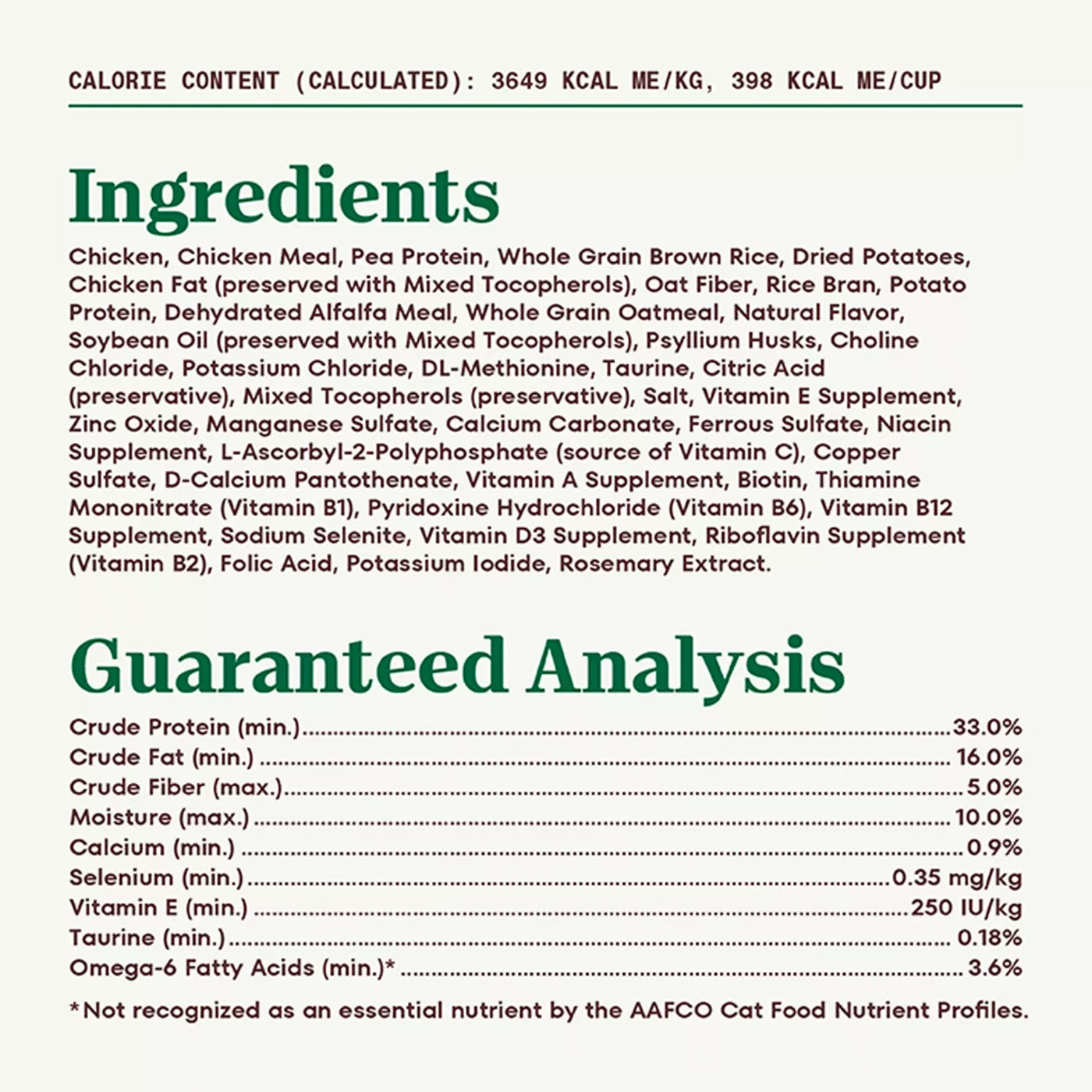 Nutro Wholesome Essentials™ Hairball Control Adult Dry Cat Food