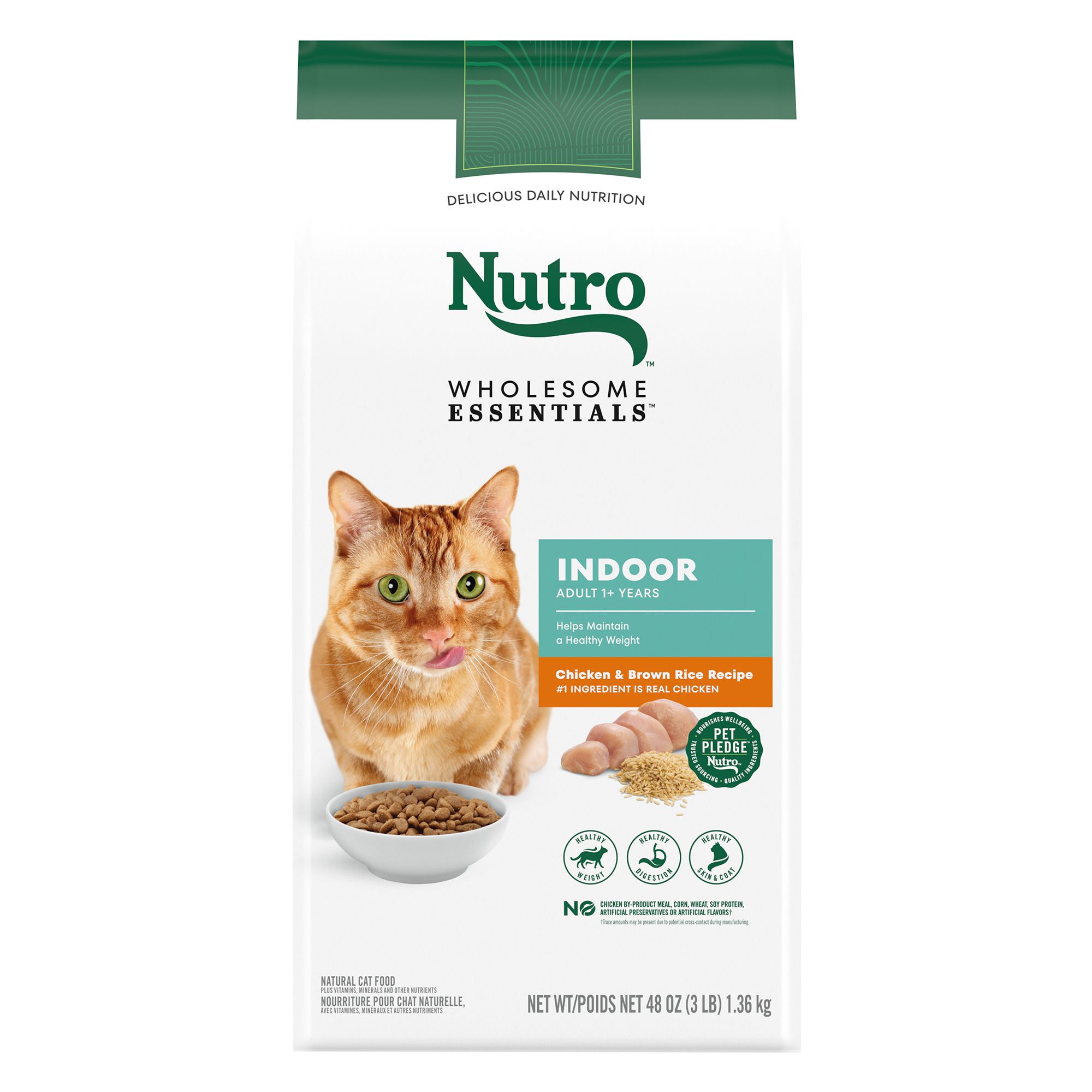 Cat food best sale for healthy coat