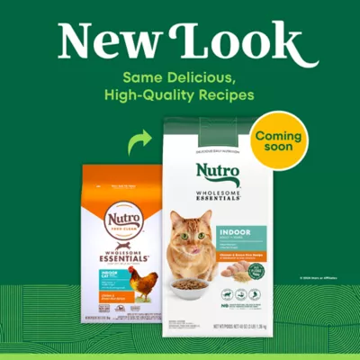Product Nutro Wholesome Essentials ™ Indoor Adult Dry Cat Food - Non-GMO, Natural, Chicken & Brown Ric