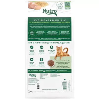 Nutro Wholesome Essentials ™ Indoor Adult Dry Cat Food - Non-GMO, Natural, Chicken & Brown Ric - Image 9