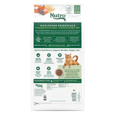 Product Nutro Wholesome Essentials ™ Adult Dry Cat Food - Non-GMO, Natural, Salmon & Brown Rice