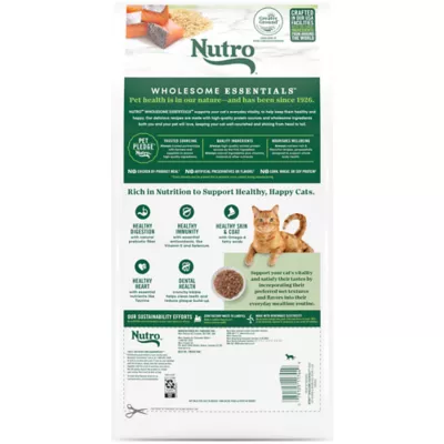 Nutro Wholesome Essentials ™ Adult Dry Cat Food - Non-GMO, Natural, Salmon & Brown Rice - Image 9