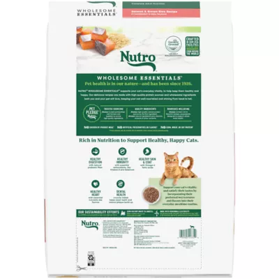 Nutro Wholesome Essentials ™ Adult Dry Cat Food - Non-GMO, Natural, Salmon & Brown Rice - Image 9
