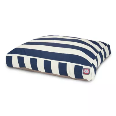 Majestic Pet Vertical Strip Rectangle Indoor & Outdoor Dog Bed - Image 1