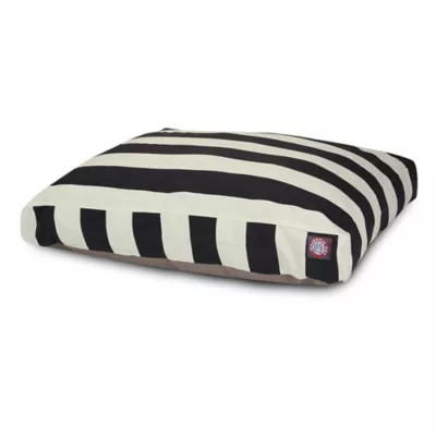 Majestic Pet Vertical Strip Rectangle Indoor & Outdoor Dog Bed - Image 1